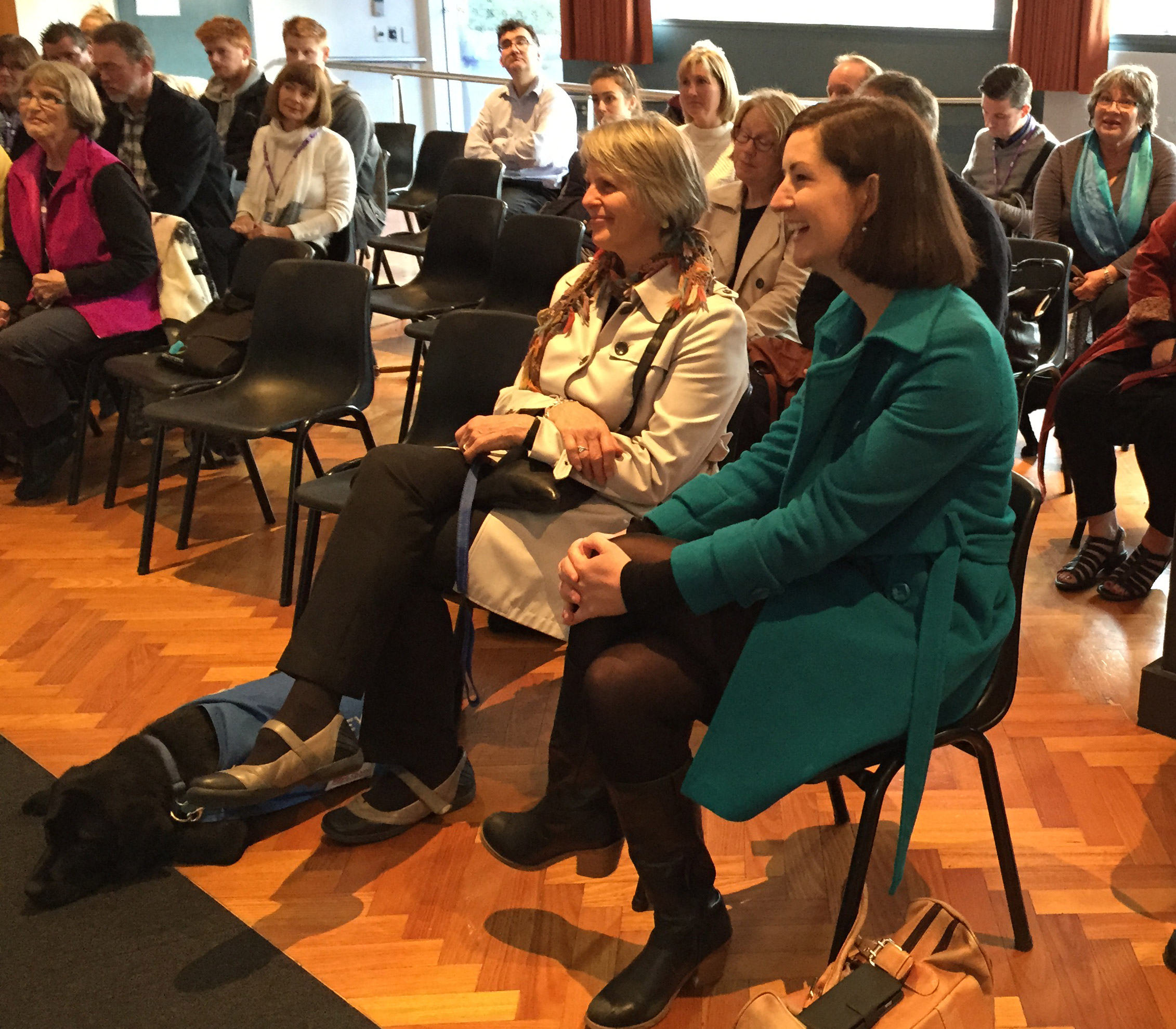 Lyn Allison & Ellen Sandell MP at the Morning of Celebrations in Kensington