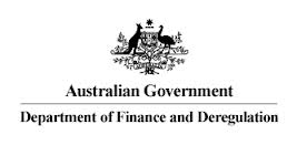 Australian Government Department of Finance and Deregulation